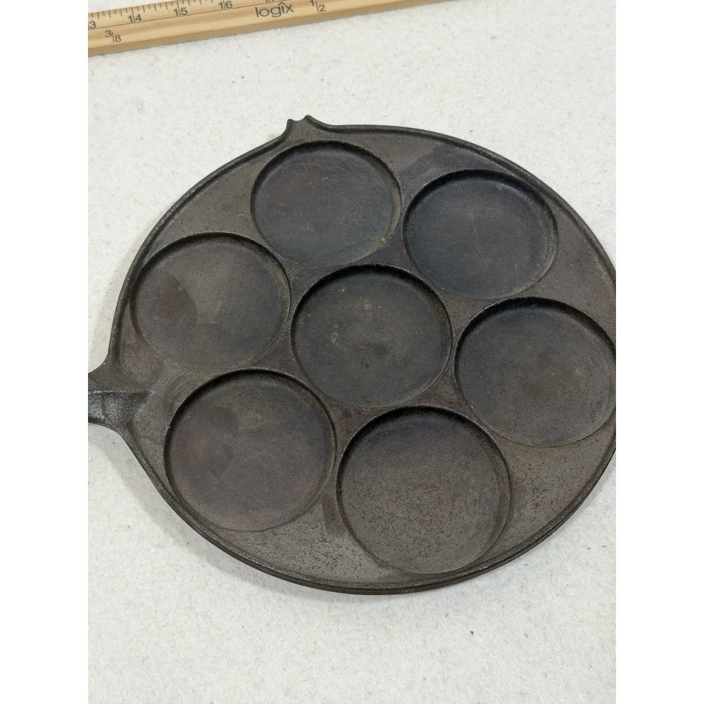 Jotul Cast Iron Aebleskiver Pan 7 Cup Danish Cottagecore Hygge Kitchen